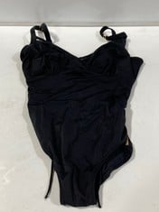 JOHN LEWIS FANTASIE EAST HAMPTON UNDERWIRE SWIMSUIT BLACK SIZE 34F