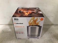 SOLO STOVE MESA XL SMOKELESS TABLETOP FIRE PIT STAINLESS STEEL RRP- £99.99