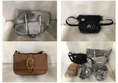 5 X ASSORTED JOHN LEWIS BAGS TO INCLUDE LARGE SILVER TOTE BAG