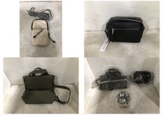 3 X ASSORTED JOHN LEWIS BAGS TO INCLUDE ANYDAY CAMERA BAG BLACK