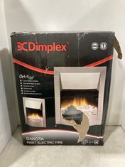 DIMPLEX DAKOTA INSET ELECTRIC FIRE MODEL NO-DAK01 RRP- £169.68