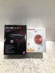 BEURER WELLBEING INFRARED LAMP TO INCLUDE REMINGTON POWER DRY 2000 HAIR DRYER