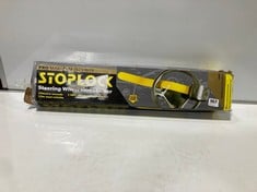 2 X STOP LOCK STEERING WHEEL IMMOBILISERS 1 X PRO MAXIMUM SECURITY, 1 X ORIGINAL HIGH SECURITY