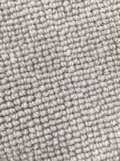 APPROX 3.55 X 5M ROLLED CARPET IN DRIZZLE (COLLECTION ONLY) (ZONE 2)