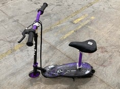 WIRED XL ELECTRIC RIDE ON SCOOTER IN PURPLE / BLACK (ZONE 3) (COLLECTION ONLY)