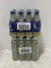 CAGE OF SPARKLING ICE KIWI STRAWBERRY FLAVOURED SPARKLING WATER 12 X 500ML TO INCLUDE ORANGINA NO PULP SPARKLING DRINK 12 X 420ML - BBE: 10/2024 (ZONE 3) (COLLECTION ONLY)