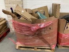 PALLET OF ASSORTED ITEMS TO INCLUDE PALPLAY FUN 'N FOLD JUNIOR SLIDE (ZONE 4) (KERBSIDE PALLET DELIVERY)