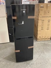 COOKOLOGY FREESTANDING 70/30 FRIDGE FREEZER IN BLACK (ZONE 6)