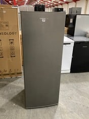 COOKOLOGY TALL LARDER FRIDGE IN STAINLESS STEEL - MODEL NO. CTFR240IX - RRP £280 (ZONE 6)