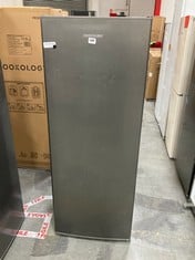 COOKOLOGY TALL LARDER FRIDGE IN STAINLESS STEEL - MODEL NO. CTFR240IX - RRP £280 (ZONE 6)