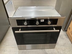 COOKOLOGY BUILT IN SINGLE OVEN IN STAINLESS STEEL - MODEL NO. COF600SS - RRP £190 (ZONE 6)