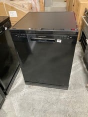 COOKOLOGY FREESTANDING FULL SIZE DISHWASHER IN BLACK - MODEL NO. CFSD613BK - RRP £270 (ZONE 6)