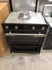 COOKOLOGY BUILT IN ELECTRIC DOUBLE OVEN - MODEL NO. CDO720BK - RRP £350 (ZONE 6)