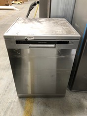 COOKOLOGY FREESTANDING FULL SIZE DISHWASHER IN SILVER - MODEL NO. CFSD613SS - RRP £270 (ZONE 6)