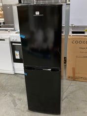 COOKOLOGY FREESTANDING 50/50 FRIDGE FREEZER IN BLACK (ZONE 6)