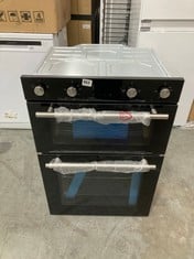 COOKOLOGY BUILT IN ELECTRIC DOUBLE OVEN - MODEL NO. CDO900BK - RRP £370 (ZONE 6)