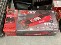 XSTEEL ARCAN 2750KG PROFESSIONAL STEEL FLOOR JACK - RRP £175 (ZONE 6)