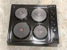 COOKOLOGY 60CM BUILT IN COOKTOP IN BLACK - MODEL NO. SEP602BK (ZONE 7)