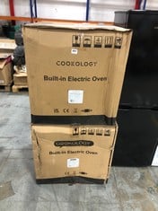 COOKOLOGY BUILT IN ELECTRIC OVEN - MODEL NO. COF600WH TO INCLUDE COOKOLOGY BUILT IN ELECTRIC OVEN - MODEL NO. COF605BK (ZONE 7)