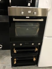 COOKOLOGY BUILT IN SINGLE OVEN IN STAINLESS STEEL - MODEL NO. SFO60SS TO INCLUDE COOKOLOGY BUILT IN DOUBLE OVEN IN BLACK (ZONE 7)