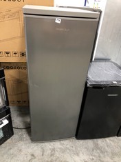 COOKOLOGY FREESTANDING TALL LARDER FRIDGE IN INOX - MODEL NO. CTFR240IX - RRP £280 (ZONE 7)