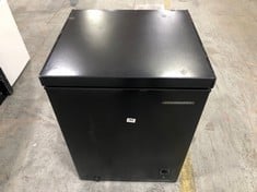 COOKOLOGY 142L CHEST FREEZER IN BLACK - MODEL NO. CCFZ142BK - RRP £165 (ZONE 7)