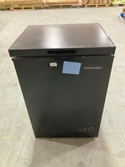 COOKOLOGY 99L CHEST FREEZER IN BLACK - MODEL NO. CCF99BK - RRP £139 (ZONE 1)