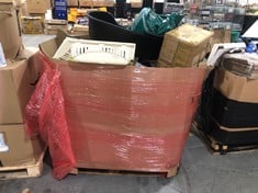 PALLET OF ASSORTED ITEMS TO INCLUDE SILENTNIGHT ANTI-ALLERGY SINGLE DUVET 10.5G (ZONE 8)