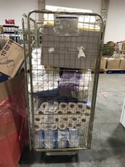 CAGE OF ASSORTED TOILET ROLL & KITCHEN PAPER ROLLS (CAGE NOT INCLUDED) (ZONE 8)