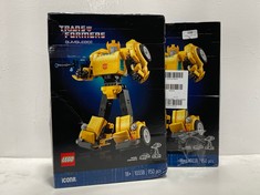 2 X LEGO 10338 ICONS TRANSFORMERS BUMBLEBEE RRP £67 EACH