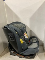 MY BABIIE I-SIZE SPIN TOP TETHER CHARCOAL CAR SEAT RRP- £119.99