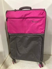 IT-LUGGAGE TRAVEL CASE DUO-TONE FUSCHIA/MAGNET MEDIUM/LARGE SPINNER