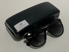 RALPH LAUREN SQUARE SUNGLASSES IN BLACK - MODEL NO. 5282U -RRP £83