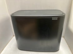 BRABANTIA BO TOUCH BIN 36L 1 INNER BUCKET IN MATT BLACK