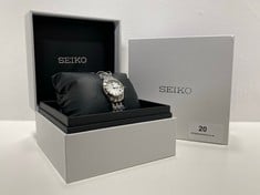 SEIKO PETITE DIAL STAINLESS STEEL BRACELET LADIES WATCH -RRP £230