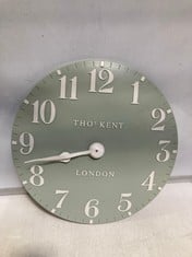 4 X ASSORTED CLOCKS TO INCLUDE THOMAS KENT LONDON WALL CLOCK