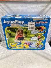 SMOBY AQUAPLAY LOCK BOX TO INCLUDE LITTLE TIKES TOTSPORTS BASKETBALL SET