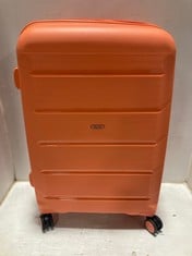 ROCK ORANGE HARD SHEEL SUITCASE