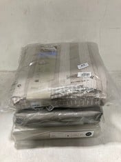 3 X ASSORTED JOHN LEWIS HOME ITEMS TO INCLUDE JOHN LEWIS TEXTURED & DECORATIVE COTTON DOUBLE DUVET COVER SET