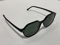 RAY BAN RB 2195 THALIA ROUND METAL SUNGLASSES BLACK IN CASE RRP- £202