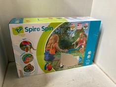 3 X ASSORTED CHILDRENS ITEMS TO INCLUDE SPIRO SPIN THE SPINNING BOUNCER