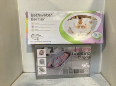 5 X ASSORTED BABY ITEMS TO INCLUDE RED KITE BAMBINO BOUNCER