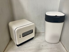 2 X TOMMEE TIPPEE TT UV STERILISER 2.0 TO INCLUDE TOMMEE TIPPEE TWIST AND CLICK ADVANCED NAPPY DISPOSAL SYSTEM