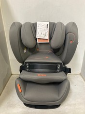 CYBEX GOLD PALLAS G I-SIZE CHILD CAR SEAT IN LAVA GREY/MID GREY RRP £186