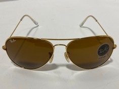 RAY BAN RB3025 AVIATOR SUNGLASSES IN CASE RRP- £164