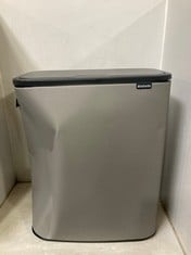 BRABANTIA BO TOUCH BIN WITH 2 INNER BUCKETS 2 X 30 LITRE RRP £151