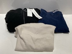 3 X ASSORTED BRANDED CLOTHING TO INCLUDE TOMMY JEANS SCANTON SLIM CHINOS NAVY SIZE W32/L32