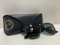 RAY BAN RB4184 SUNGLASSES BLACK IN CASE RRP- £144