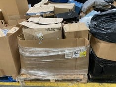 PALLET OF ASSORTED MICROWAVES TO INCLUDE RUSSELL HOBBS GREEN RETRO MICROWAVE (KERBSIDE PALLET DELIVERY)