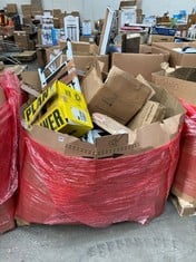 PALLET OF ASSORTED ITEMS TO INCLUDE MEDISANA ANALOGE PERSONENWAAGE PSD SCALES (KERBSIDE PALLET DELIVERY)